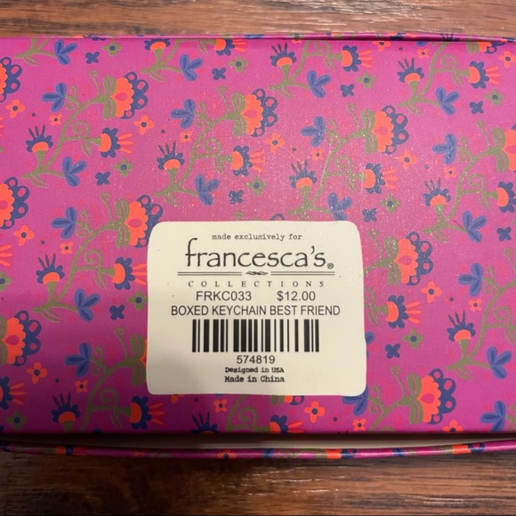 Francesca’s Boxed Keychain Best Friend - Picture 3 of 3